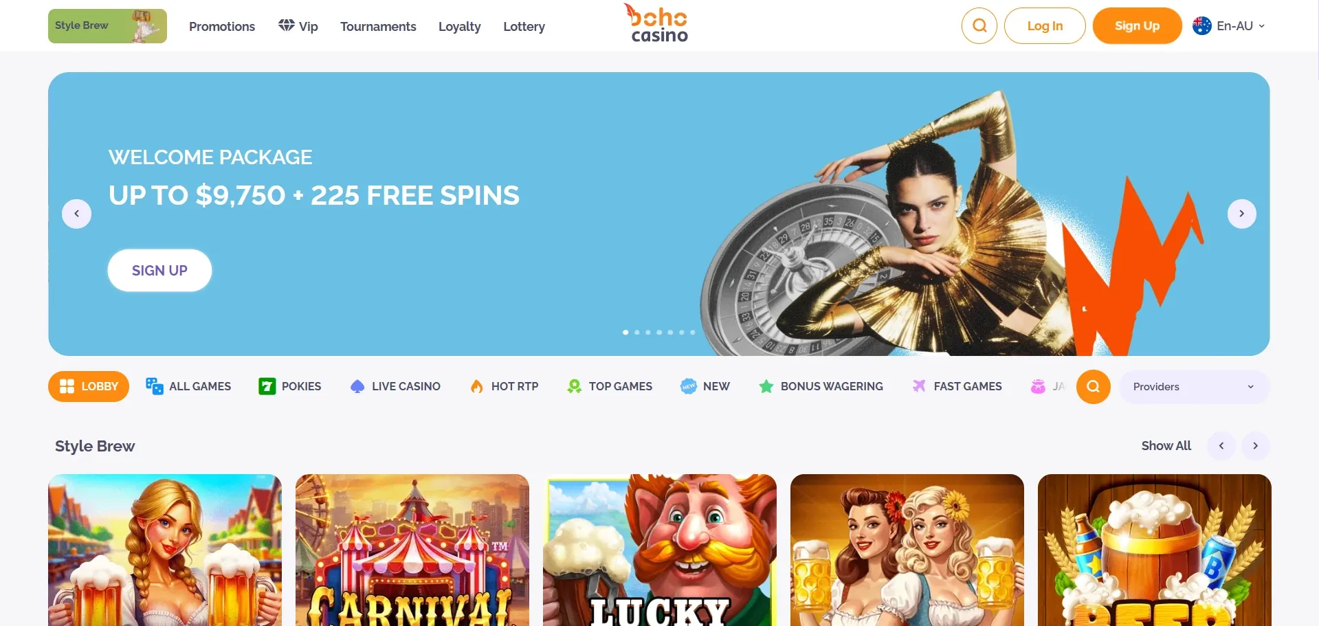 Boho casino Australia